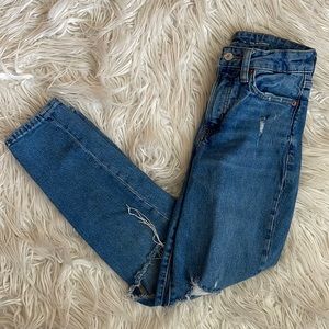 • women’s old navy high rise og straight jeans •